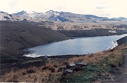 Vue de la Laguna del Otún