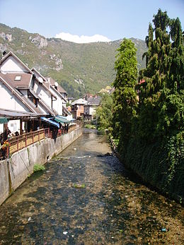 La Lašva à Travnik.