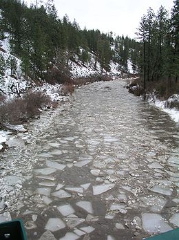 Latah Creek en hiver, 2005