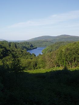 Loch Drongaidh / Loch Drunkie vue Duke's Pass