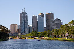 Le Yarra à Melbourne.