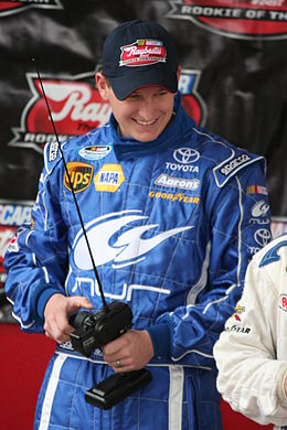 Accéder aux informations sur cette image nommée Michael McDowell 2008 NASCAR Rookie.jpg.