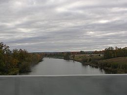 Vue de la rivière Mississippi