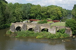 Pont des Vendéens, au Mans.