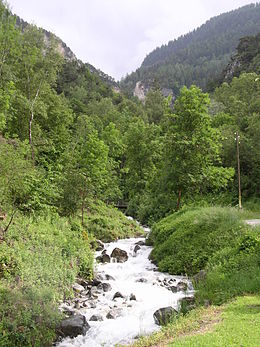 La Rèche dans le vallon de Réchy.