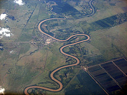 Le Río Cauto près de Guamo Embarcadero.