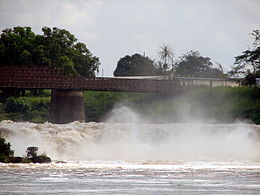 Rivière Tshopo et le Pont Tshopo (Kisangani).
