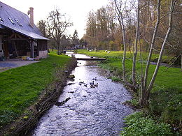 la Rivière d'Angerville à Saint-Sylvestre-de-Cormeilles dans l'Eure