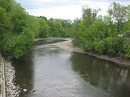La rivière du Gouffre à Baie-Saint-Paul