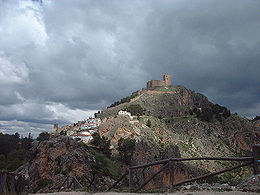 Vue générale de Segura et du château