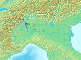 La rivière Sesia