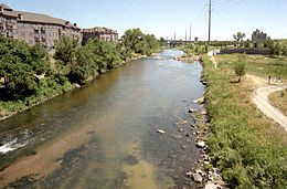 La rivière South Platte à Denver.
