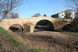 La Thongue à Saint-Thibéry (Pont-Vieux XVIe siècle).