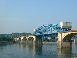 Le pont John Ross à Chattanooga.
