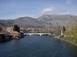 Rivière à Trebinje.