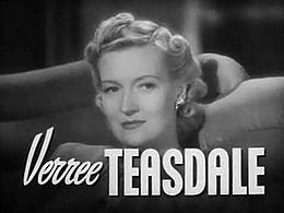 Verree Teasdale in Come Live With Me trailer.JPG
