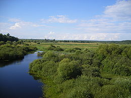 Le Besed à Svetilovichi, oblast de Gomel en Biélorussie.