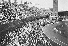 1912 Athletics men's 3000 metre team race final.JPG