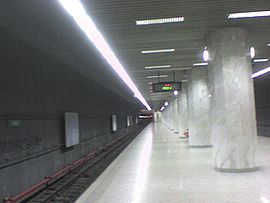 Intérieur de la station