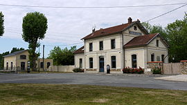 L’ancien bâtiment voyageurs de la gare.