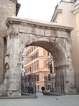 L'arc de Gallien (face externe)