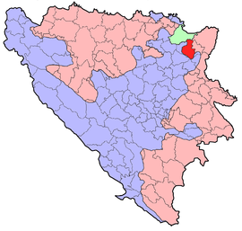 BH municipality location Lopare.png