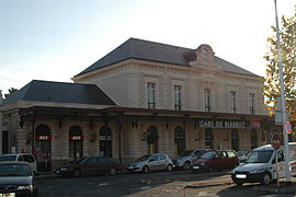 La gare de Biarritz