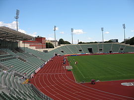 Le Bislett stadion d'Oslo