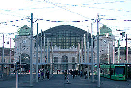 La place de la gare centrale (Centralbahnplatz)
