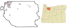 Localisation de Johnson City