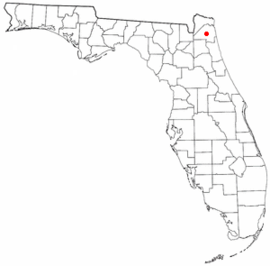 Localisation de Jacksonville
