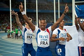 France 4 x 100 m Daegu 2011.jpg