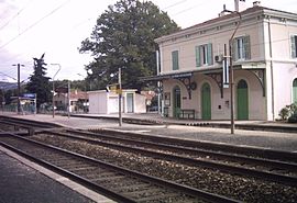 La gare de La Penne-sur-Huveaune