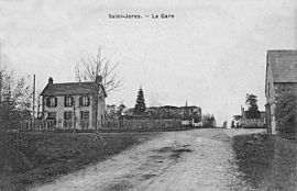 La gare au début des années 1900.