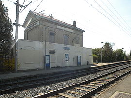 Ancien bâtiment voyageurs de la gare.
