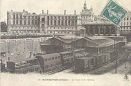 La gare à la fin du XIXe siècle
