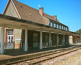 La gare de Villers-sur-Mer.