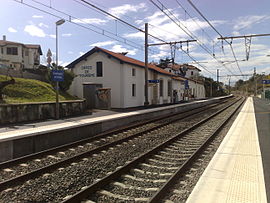 La gare de Guéthary.