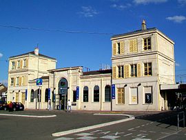 Façade du bâtiment voyageurs