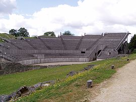 Vue générale de l'amphithéâtre