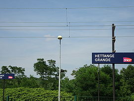 Arrêt SNCF de Hettange-Grande