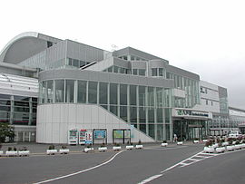 Vue extérieure de la gare