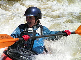 Kayak sur la rivière Outaouais