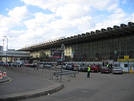 Vue de la gare de Koursk