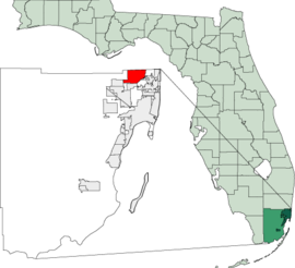 Localisation de Miami Gardens