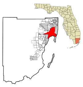 Localisation de Miami