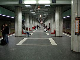 Intérieur de la station
