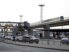 La station départs d'Orly-Sud