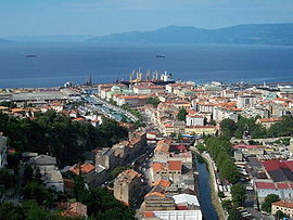 Vue de Rijeka