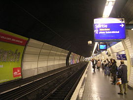 La station du RER B.